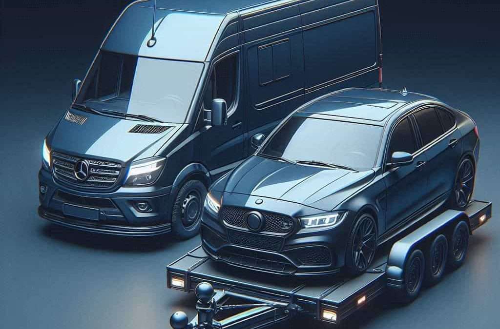 Bola de remolque en el alquiler de furgonetas y coches: todo lo que necesitas saber