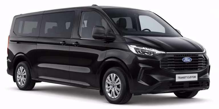 Alquiler de Ford Transit de 9 plazas en Valencia